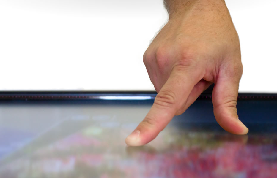 100 Inch Touchscreen Table