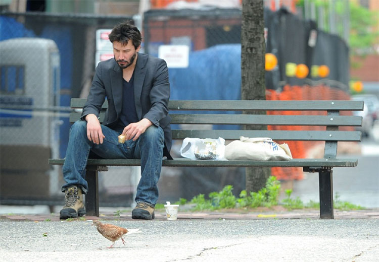 3D Printed Sad Keanu