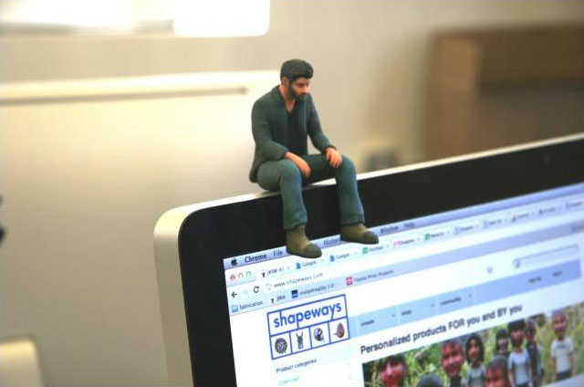 3D Printed Sad Keanu