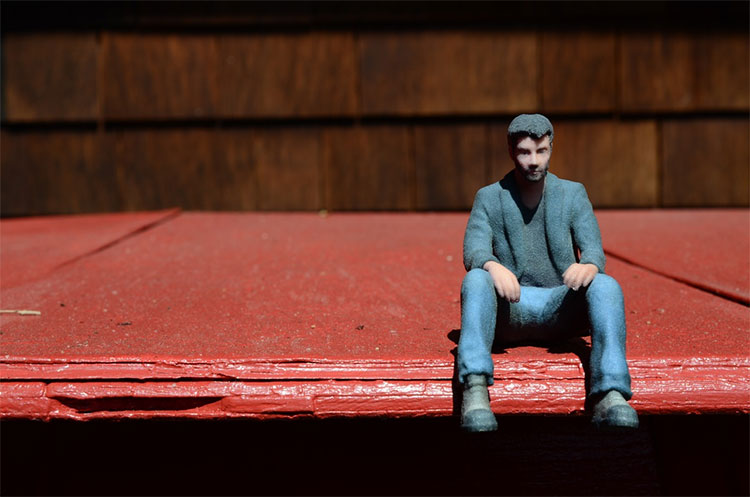 3D Printed Sad Keanu