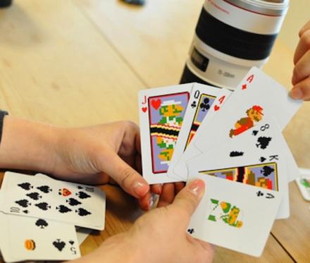 8-Bit Mario Playing Cards