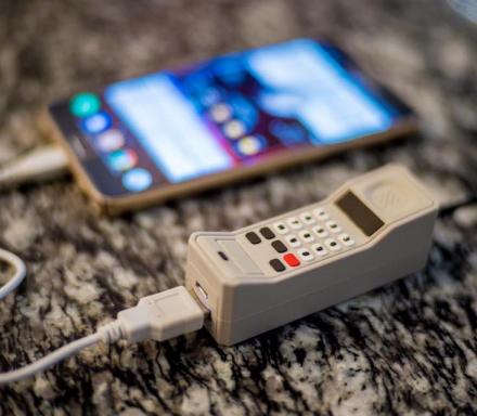 80’s Brick Phone Portable Power Bank Phone Charger