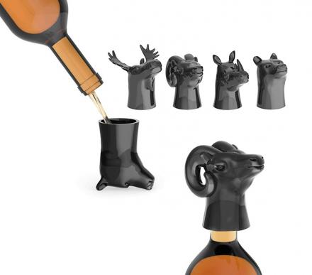 Animal Head Shot Glasses – Safari Animals Shot Glasses