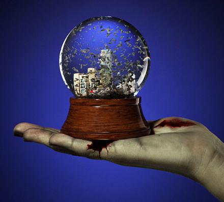 Apocalypse Snow Globe