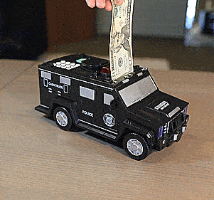 Armored Truck Piggy Bank