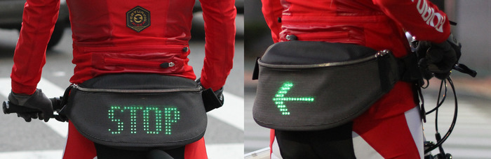 SEIL Bag - Backpack Bike With Turn Signals and Messages