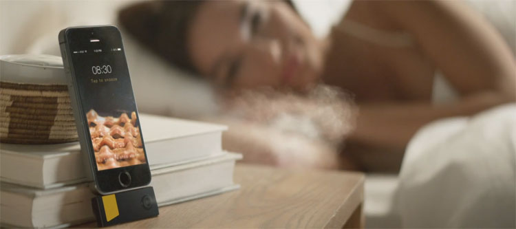 Bacon Smell Emitting iPhone Device