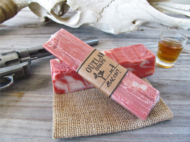 Bacon Whiskey Coffee Outlaw Soaps