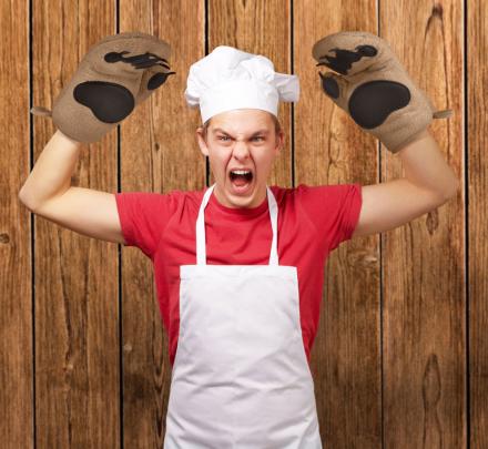 Bear Paw Oven Mitts