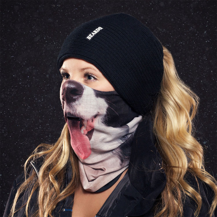 Beardo Ski Mask Dog