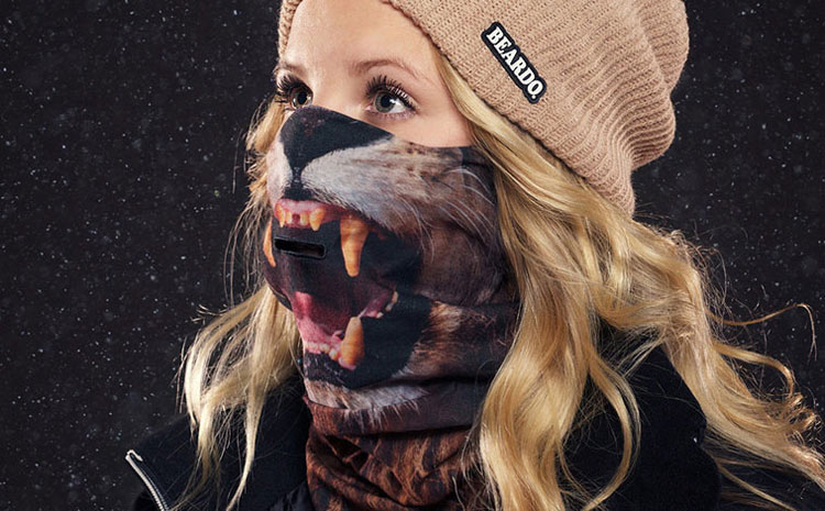 Beardo Ski Mask Lion