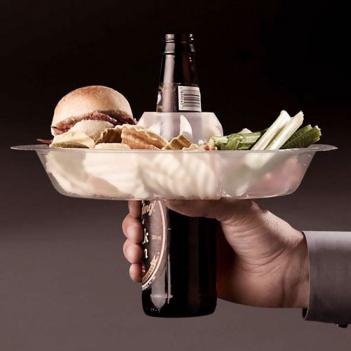 Beer Bottle Plate On The Go
