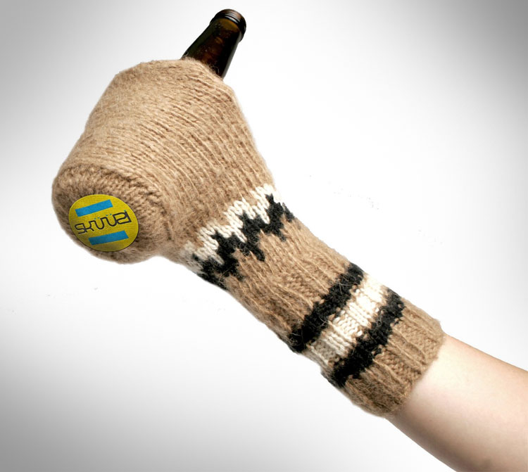 Beer Koozie MittensBeer Mitts - Beer koozie mittens hold your beer in the winter