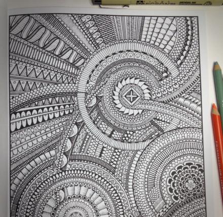 This Guy Made a Coloring Book That’s Pretty Much Impossible