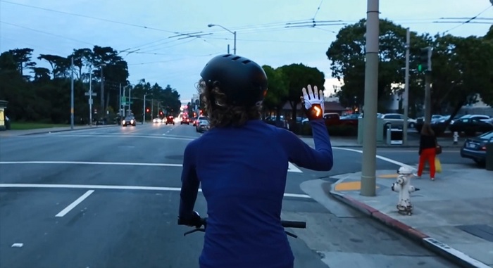 Zackees LED Turn Signal Gloves - Bicycle Gloves With Turn Signals