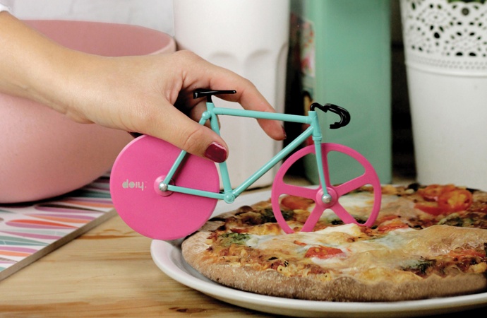 Fixie Bike Pizza Cutter - Bicycle pizza cutter