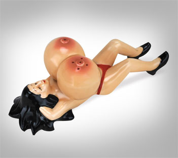 Big Boobs Salt and Pepper Shakers