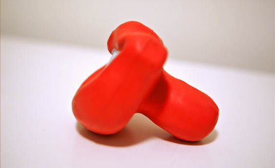 Big Lips and Smile Mouth Shaped Dog Toy