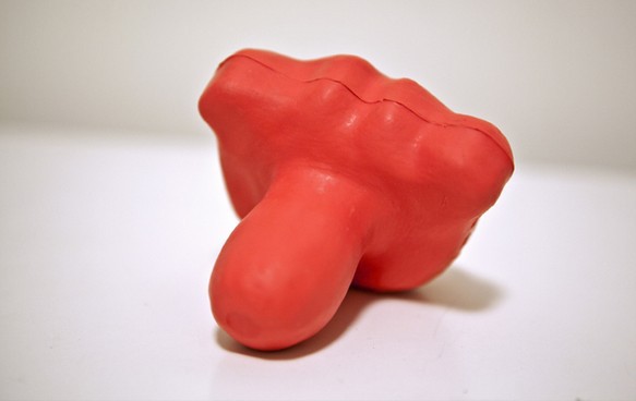 Big Lips and Smile Mouth Shaped Dog Toy