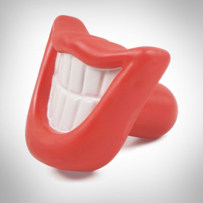 Big Lips and Smile Mouth Shaped Dog Toy