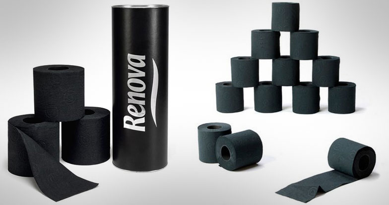 Black Toilet Paper