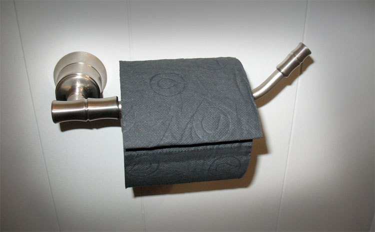 Black Toilet Paper