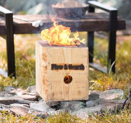 BlazingBlock: A Portable Bonfire Thats Simple To Start