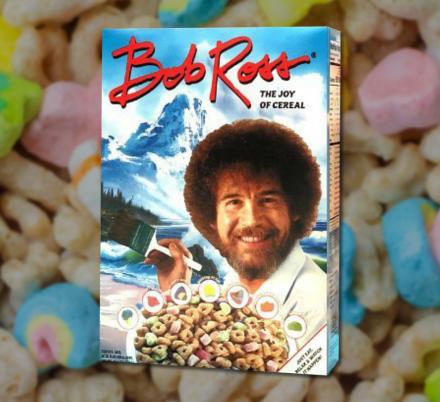 Bob Ross Cereal – The Joy Of Cereal
