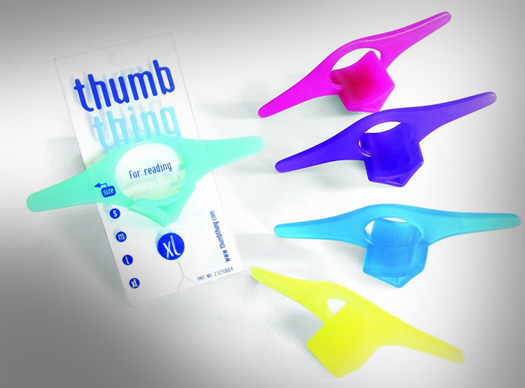 Book Page Thumb Holder Opener
