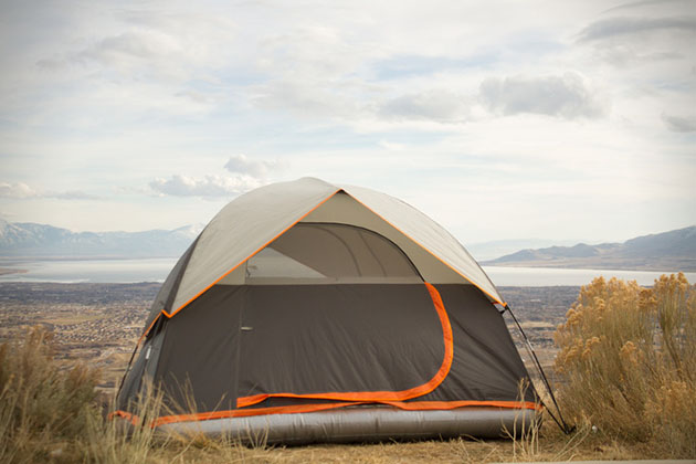 Camping Tent With Blow Up Mattress