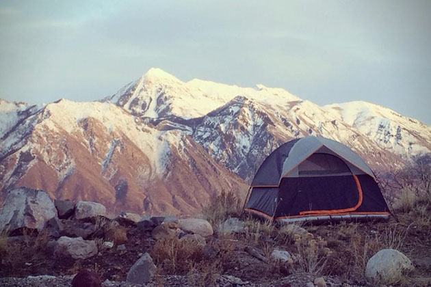 Camping Tent With Blow Up Mattress
