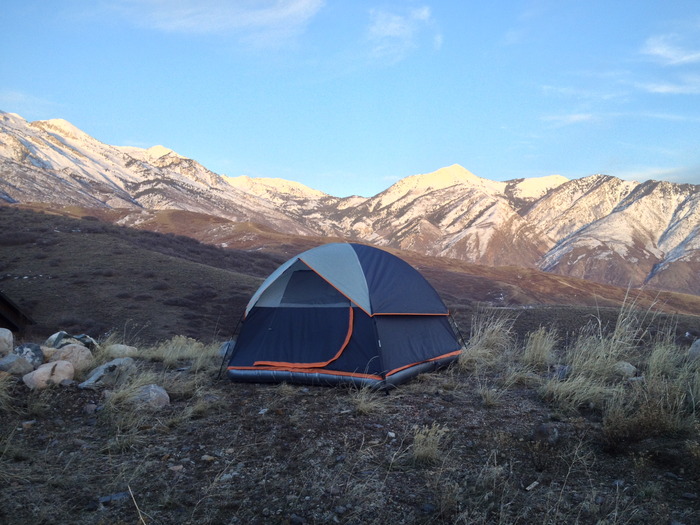 Camping Tent With Blow Up Mattress