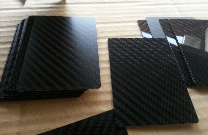 Carbon Fiber Deck Of Cards