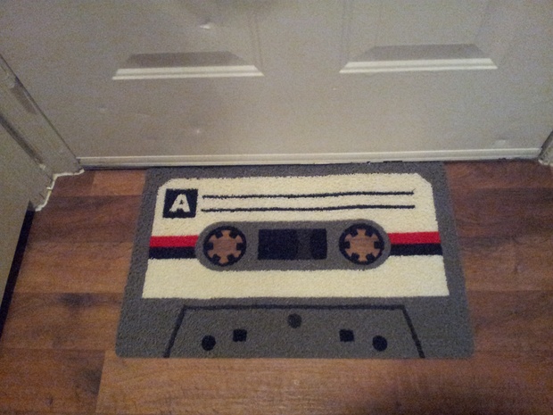 Cassette Tape Doormat