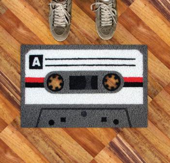 Cassette Tape Doormat
