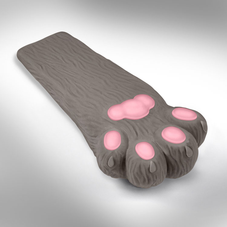 Cat Paw Doorstop - Cat paw door wedge