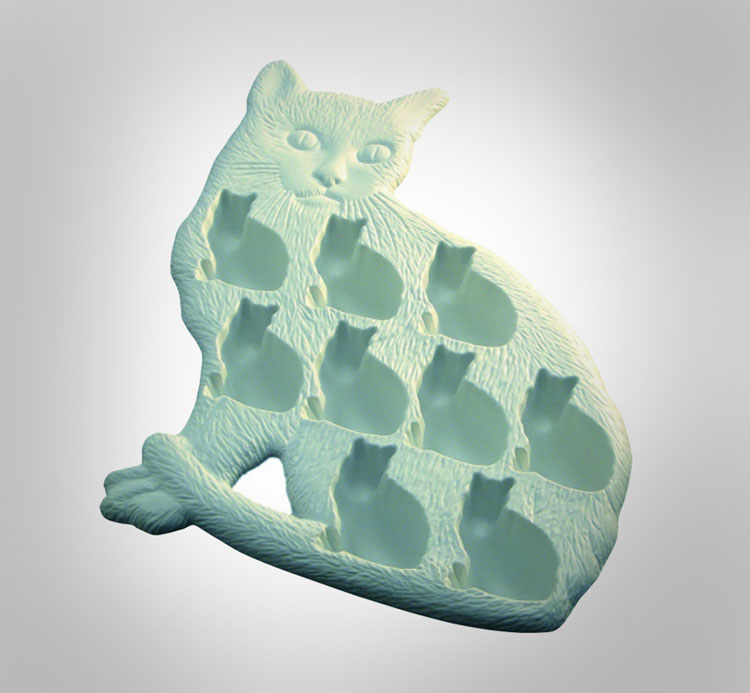 Cat Shaped Ice Cubes