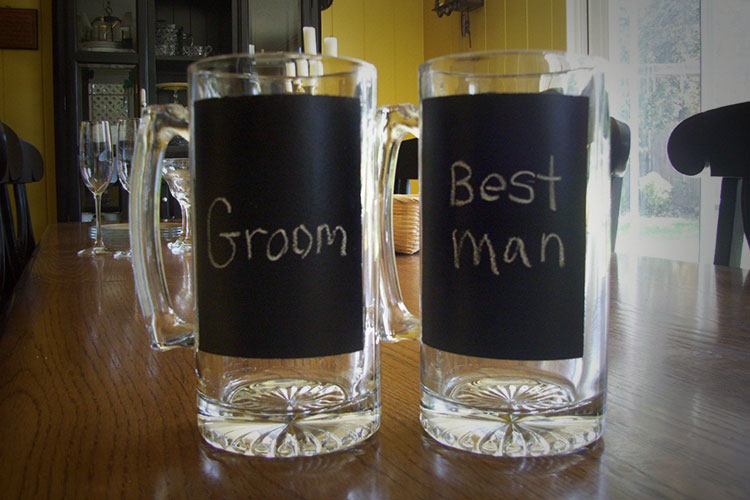 Chalkboard Beer Mug 1