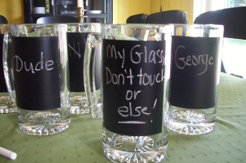 Chalkboard Beer Mug 2
