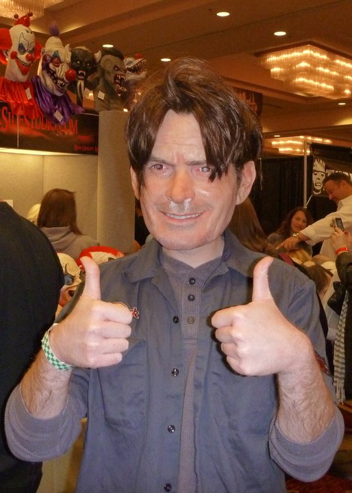 Charlie Sheen Mask