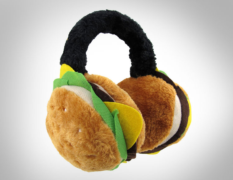 Cheeseburger Earmuffs