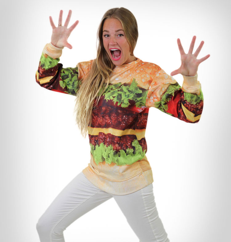 Cheeseburger Sweatshirt