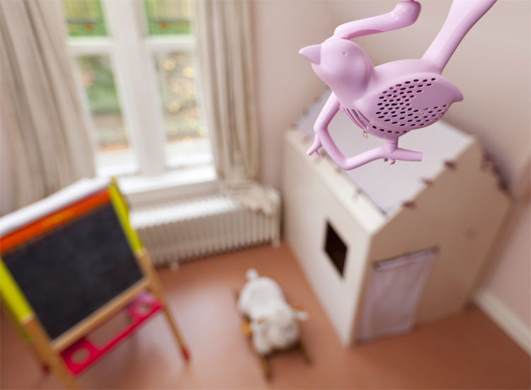 Chick-a-Dee Bird Shaped Smoke Detector 3
