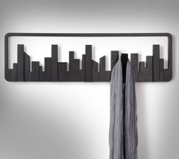 City Skyline Coat Hooks