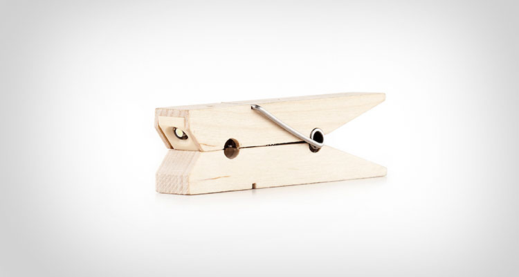 Clothespin Book Clip Reading Light