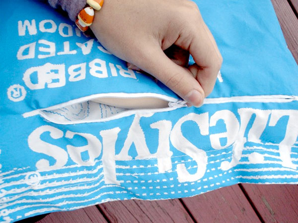Condom Sleeping Bag and Pillow