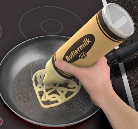 Crayon Pancake Batter Bottle