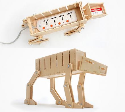 DIY Star Wars AT-AT Cable Organizer and Card Holder