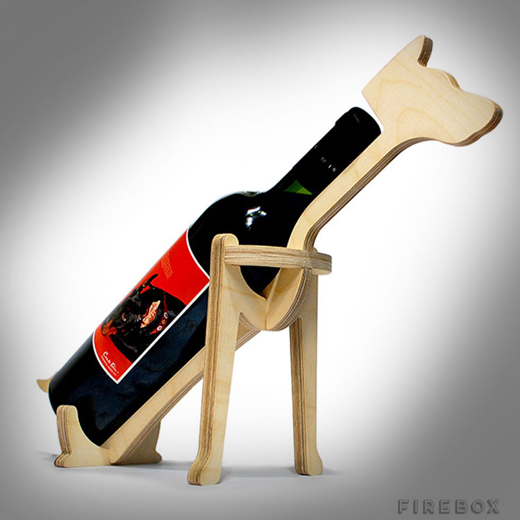 Doberman Wine Rack