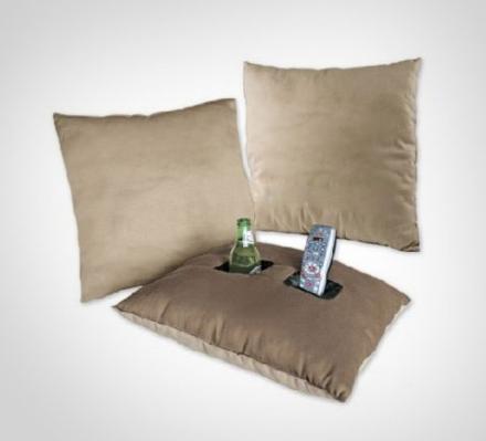 Drink Holder Pillow